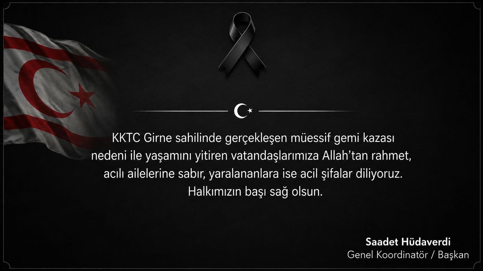 Halkımızın başı sağ olsun.